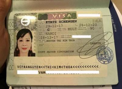 Xin chúc mừng cô Kim Thoa đã có visa Schengen 3 năm