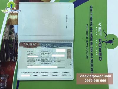 Xin chúc mừng vị khách hàng của Vietpower đã nhận visa du lịch Hàn Quốc