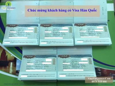 11 Visa Hàn Quốc cập bến Vietpower