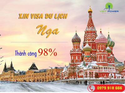 Xin visa du lịch Nga