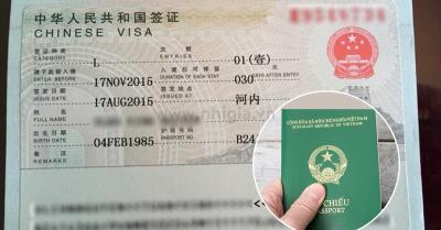 Quy định mới về visa Trung Quốc áp dụng từ 19/4/2017