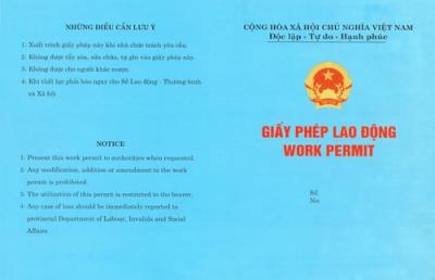 Giấy Phép Lao Động (Work permit) Là Gì?