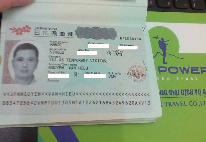 Chúc mừng visa Nhật Bản