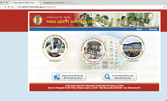 Làm hộ chiếu online