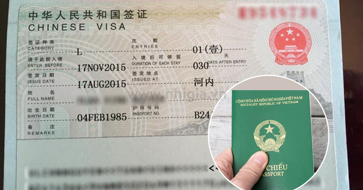 Quy định mới về visa Trung Quốc